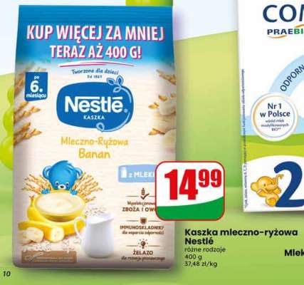 Kaszka mleczno- -ryżowa Nestlé