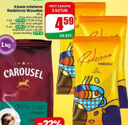 Kawa mielona Rodzinna Woseba