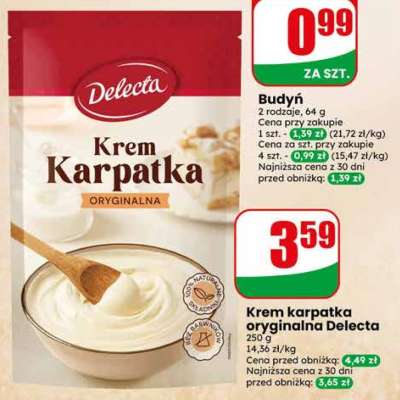 Krem Karpatka oryginalna Delecta