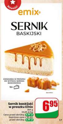 Sernik baskijski w proszku Emix