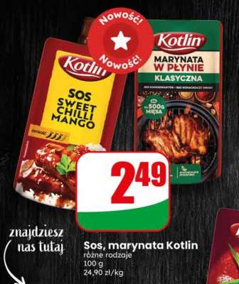 Sos, marynata Kotlin