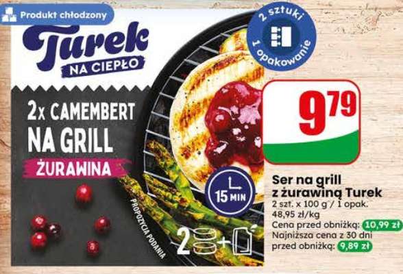 Ser na grill z żurawiną Turek