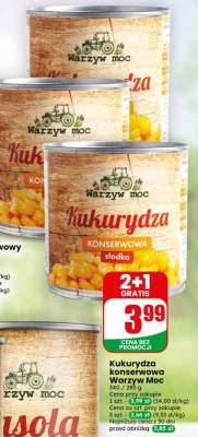 Kukurydza konserwowa Warzyw Moc