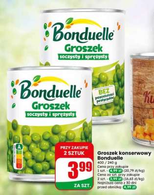 Groszek konserwowy Bonduelle