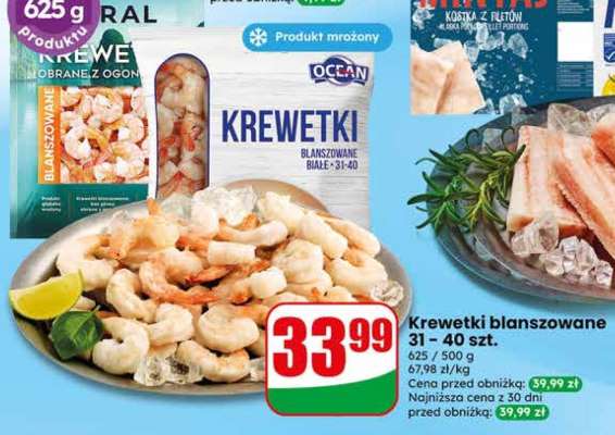 Krewetki blanszowane 31-40 szt.