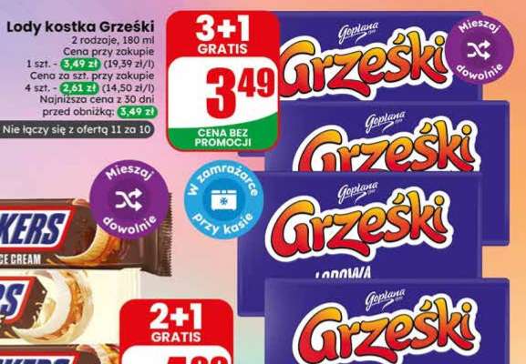 Lody kostka Grześki