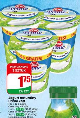 Jogurt naturalny PRIMO ZOTT