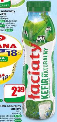 Kefir naturalny łaciaty