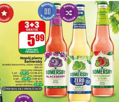 Napój piwny Somersby