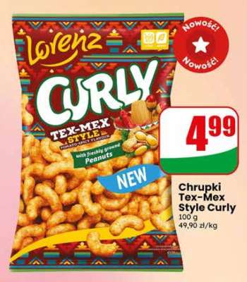 Chrupki Tex-Mex Style Curly