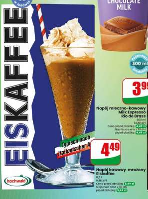 Napój kawowy mrożony Eiskaffee