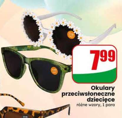 OKULARY PRZECIWSŁONECZNE DZIECIĘCE