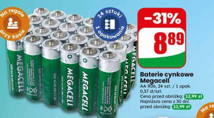 Baterie cynkowe Megacell