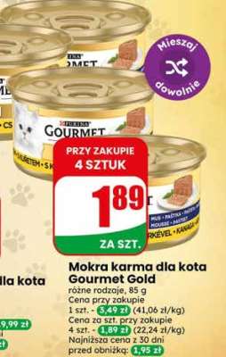 Mokra karma dla kota Gourmet Gold