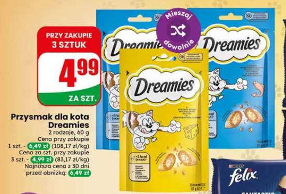 Przysmak dla kota DREAMIES