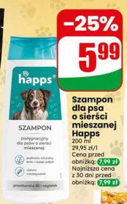 Szampon dla psa o sierści mieszanej Happs