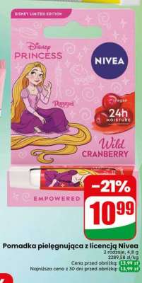 Pomadka pielęgnująca z licencją Nivea