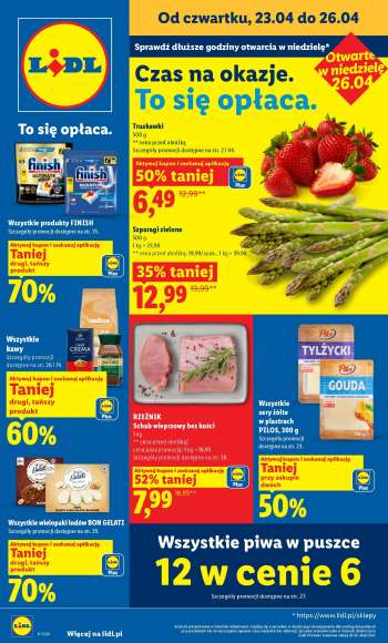 Gazetka Lidl - 23.04.2026 - 26.04.2026.
