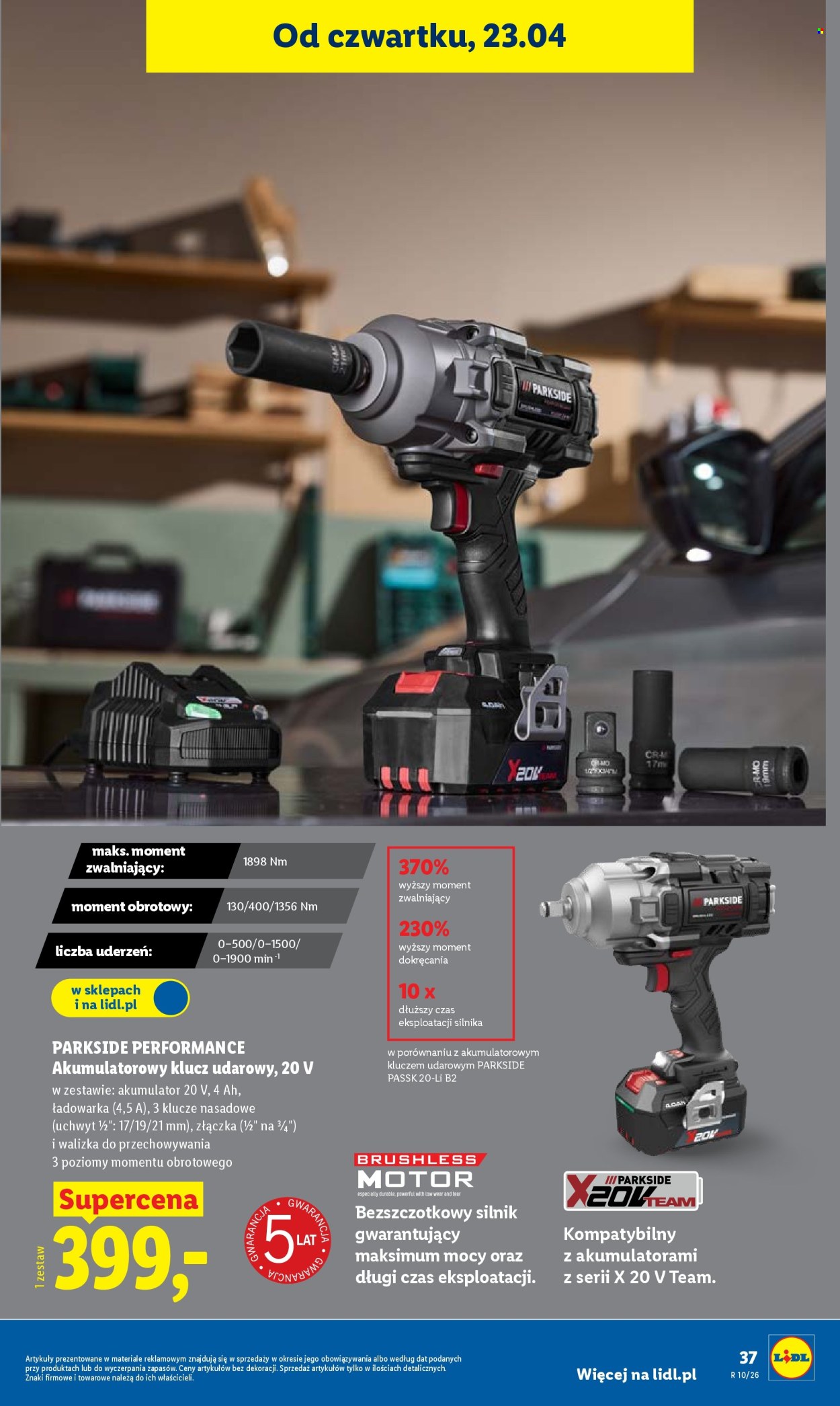 Gazetka Lidl - 23.04.2026 - 26.04.2026. Strona 37