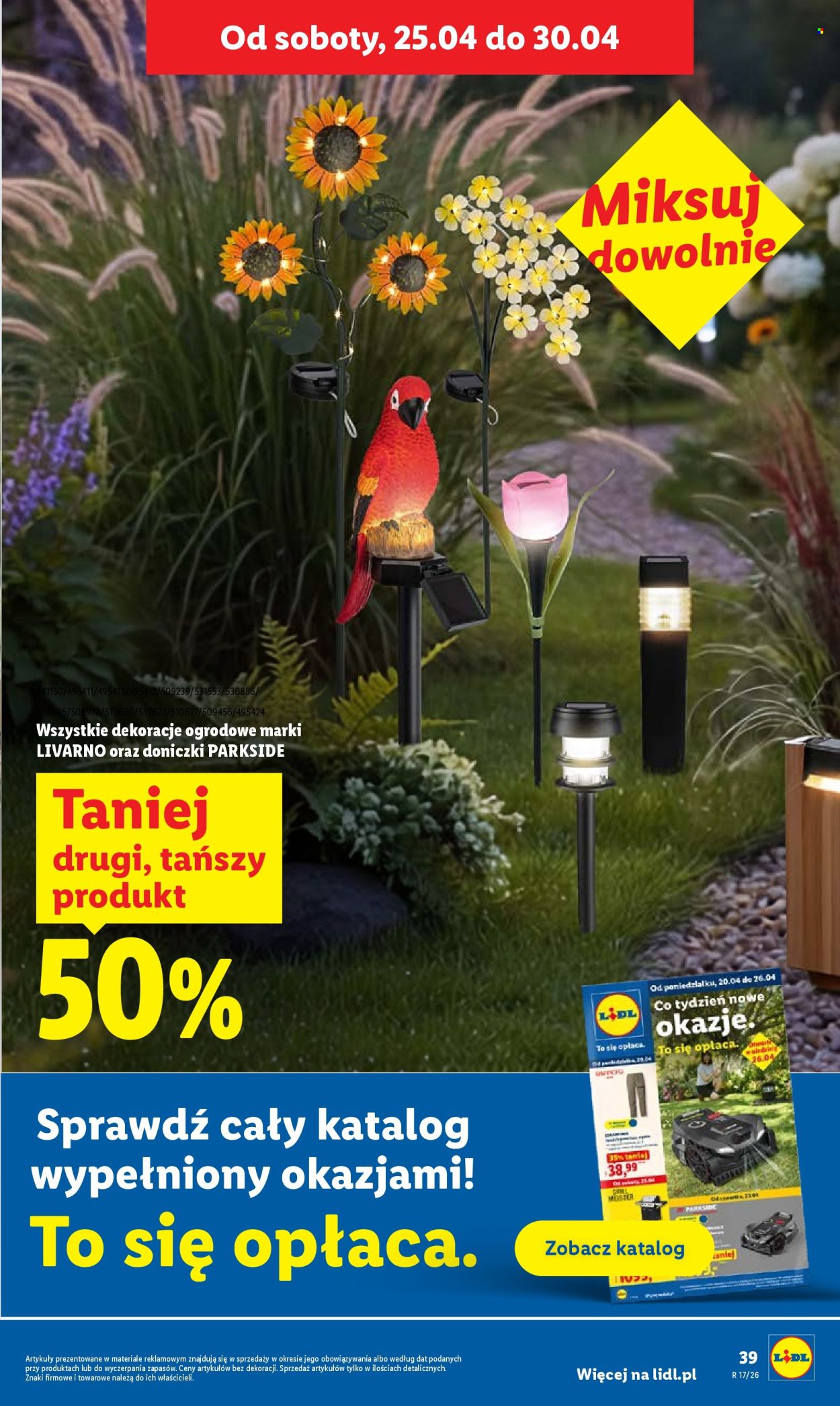 Gazetka Lidl - 23.04.2026 - 26.04.2026. Strona 39