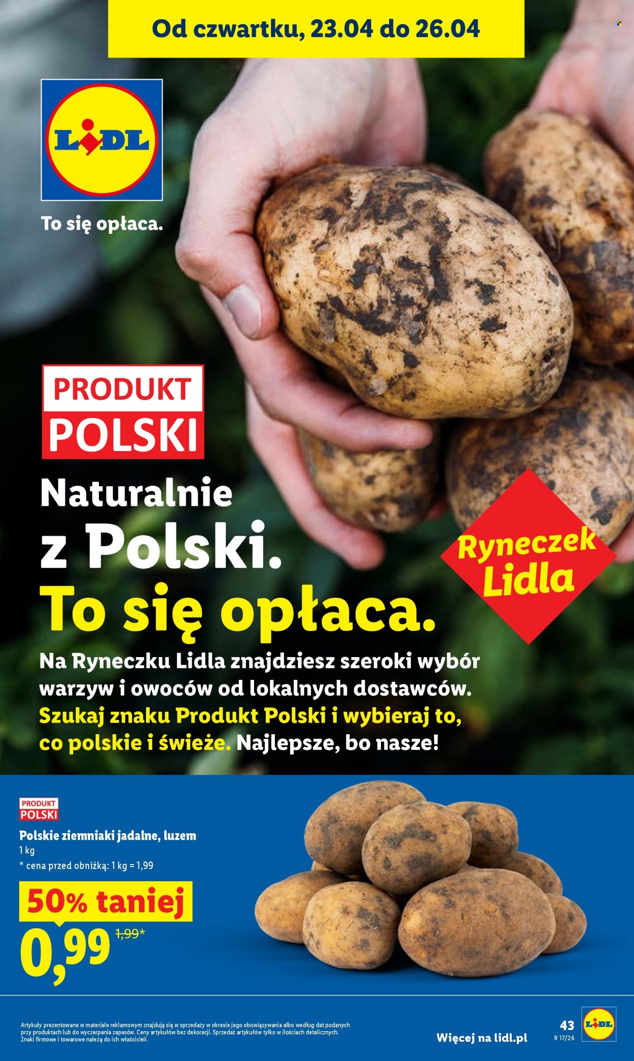 Gazetka Lidl - 23.04.2026 - 26.04.2026. Strona 43