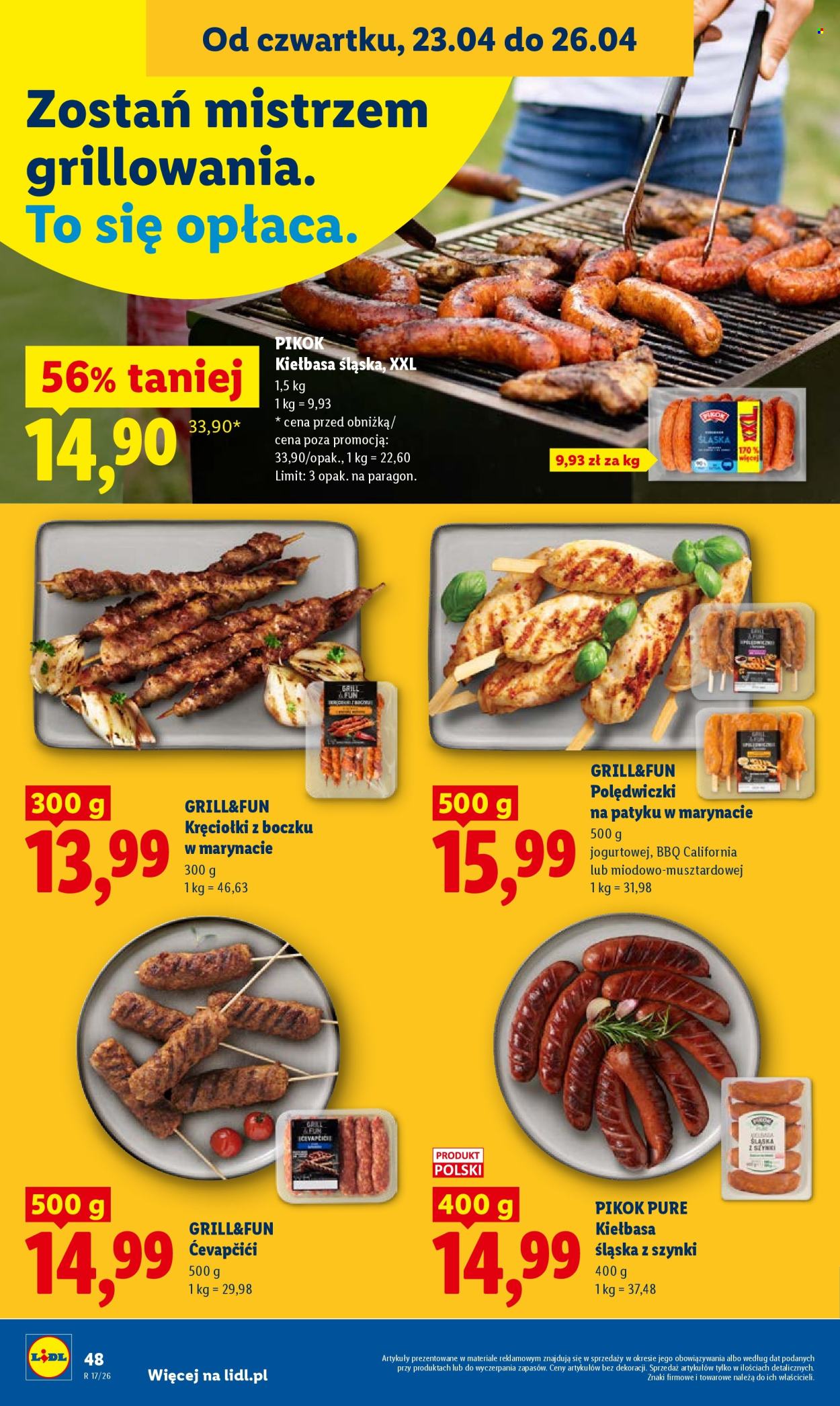 Gazetka Lidl - 23.04.2026 - 26.04.2026. Strona 48