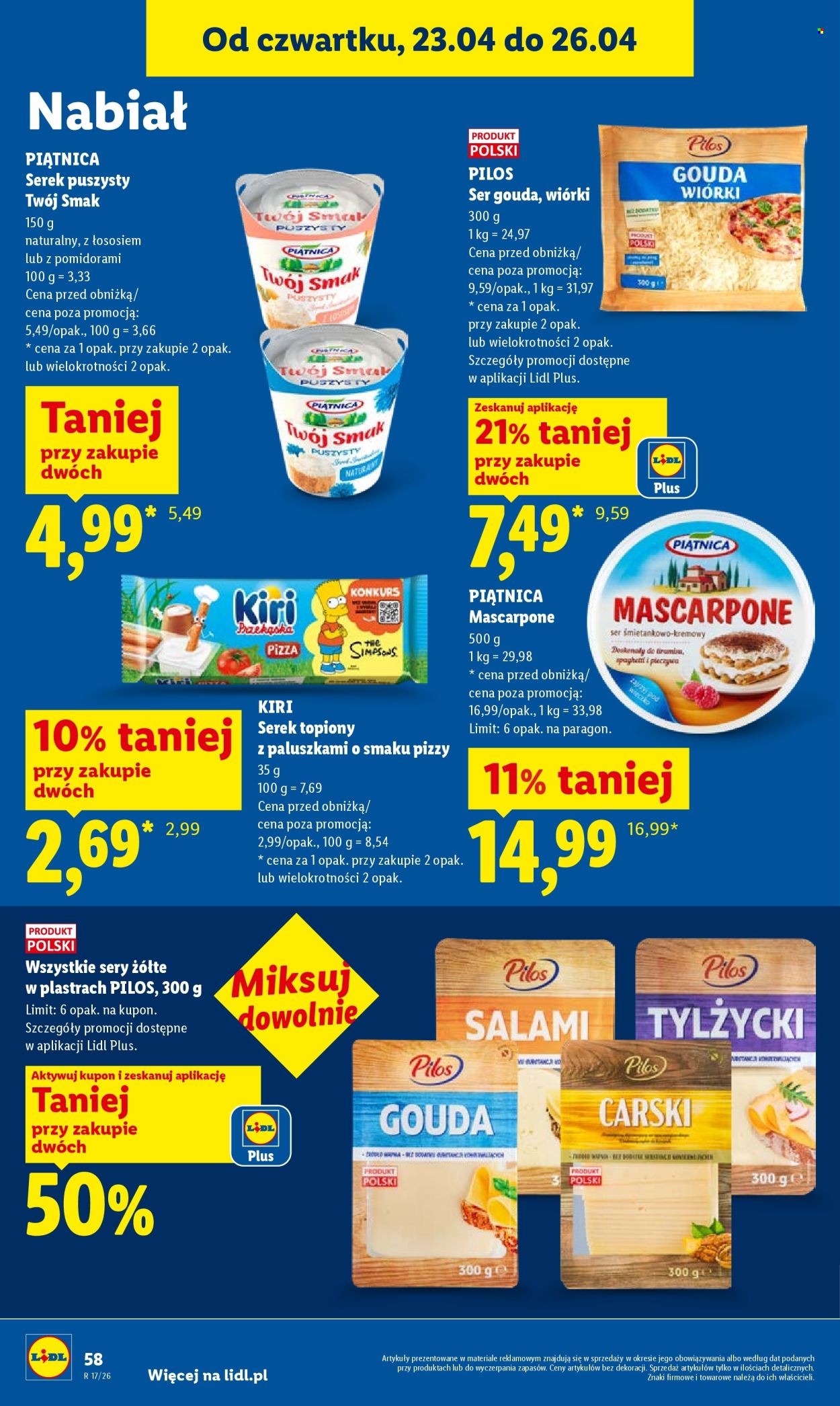 Gazetka Lidl - 23.04.2026 - 26.04.2026. Strona 58
