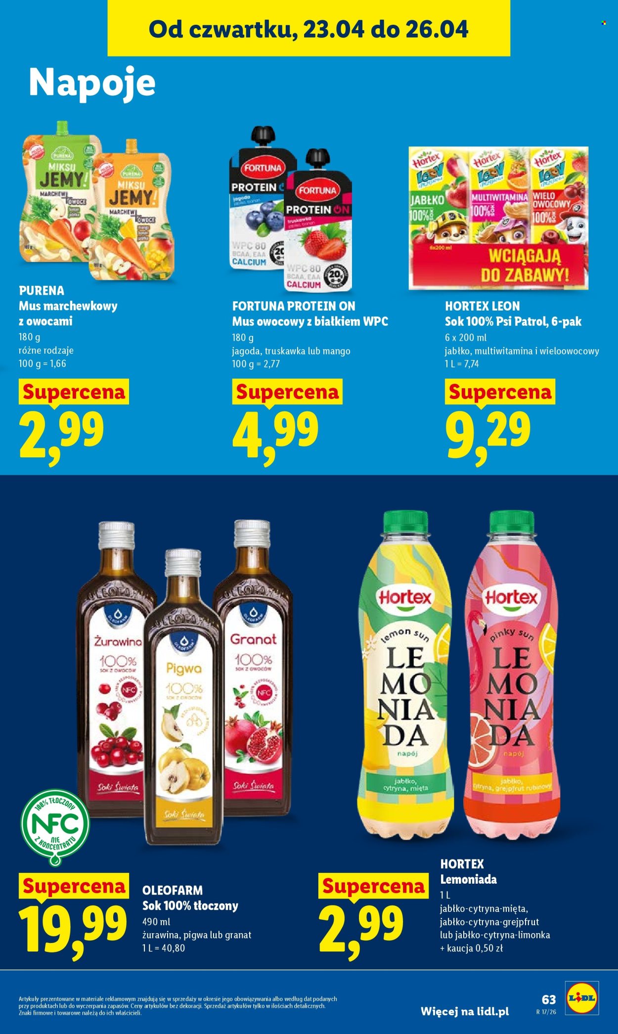 Gazetka Lidl - 23.04.2026 - 26.04.2026. Strona 63