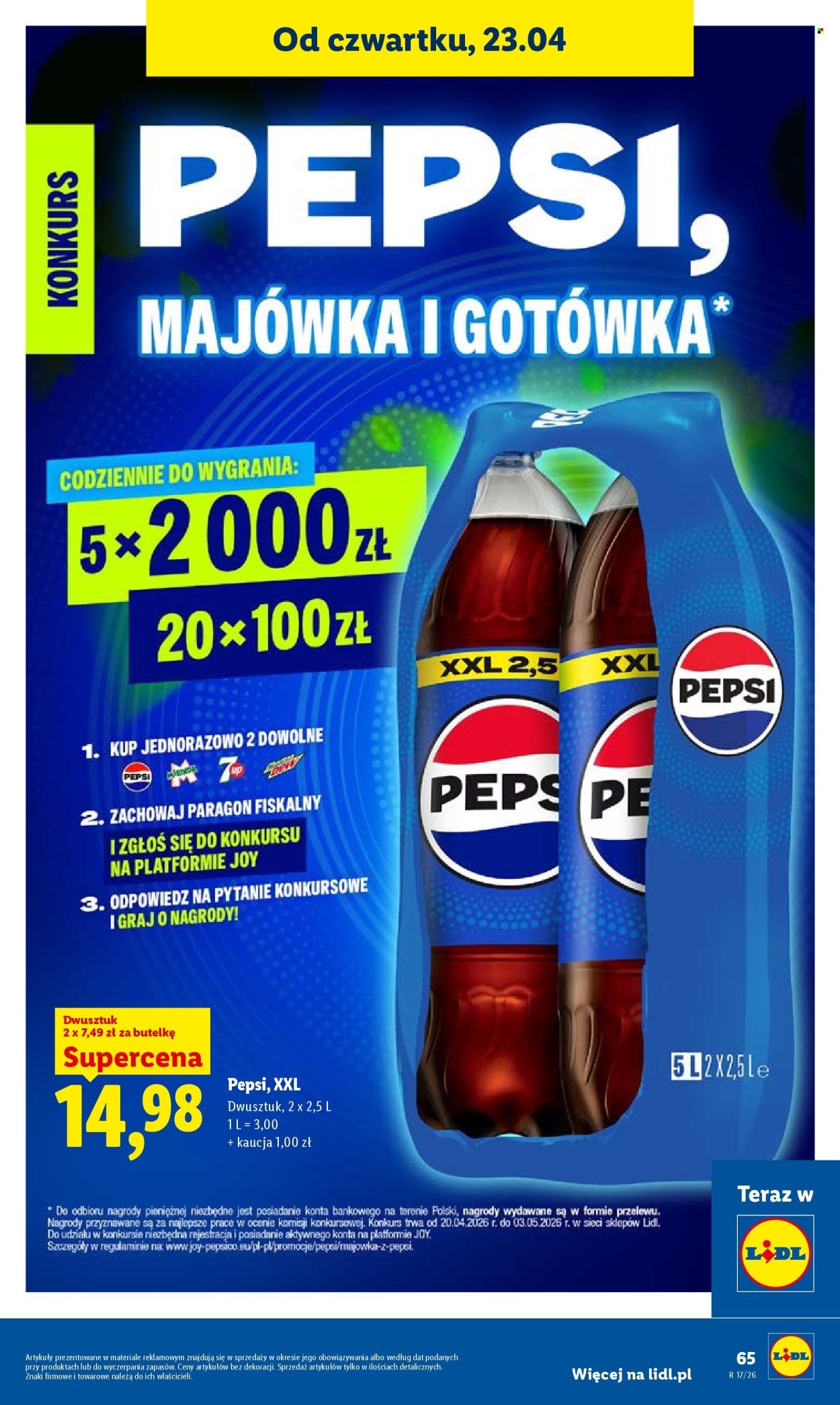 Gazetka Lidl - 23.04.2026 - 26.04.2026. Strona 65