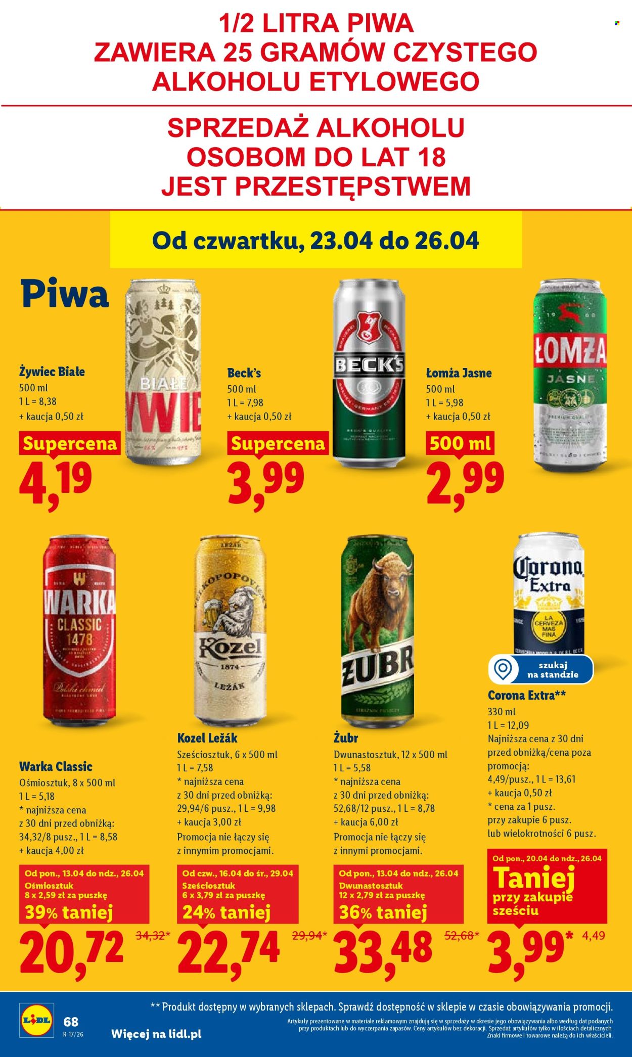 Gazetka Lidl - 23.04.2026 - 26.04.2026. Strona 68