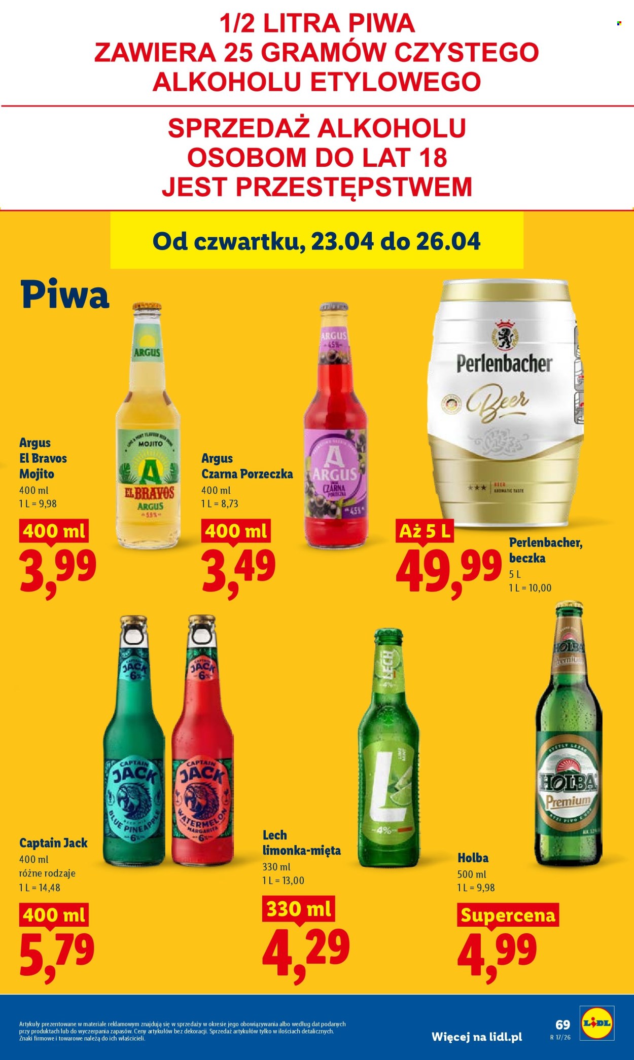 Gazetka Lidl - 23.04.2026 - 26.04.2026. Strona 69