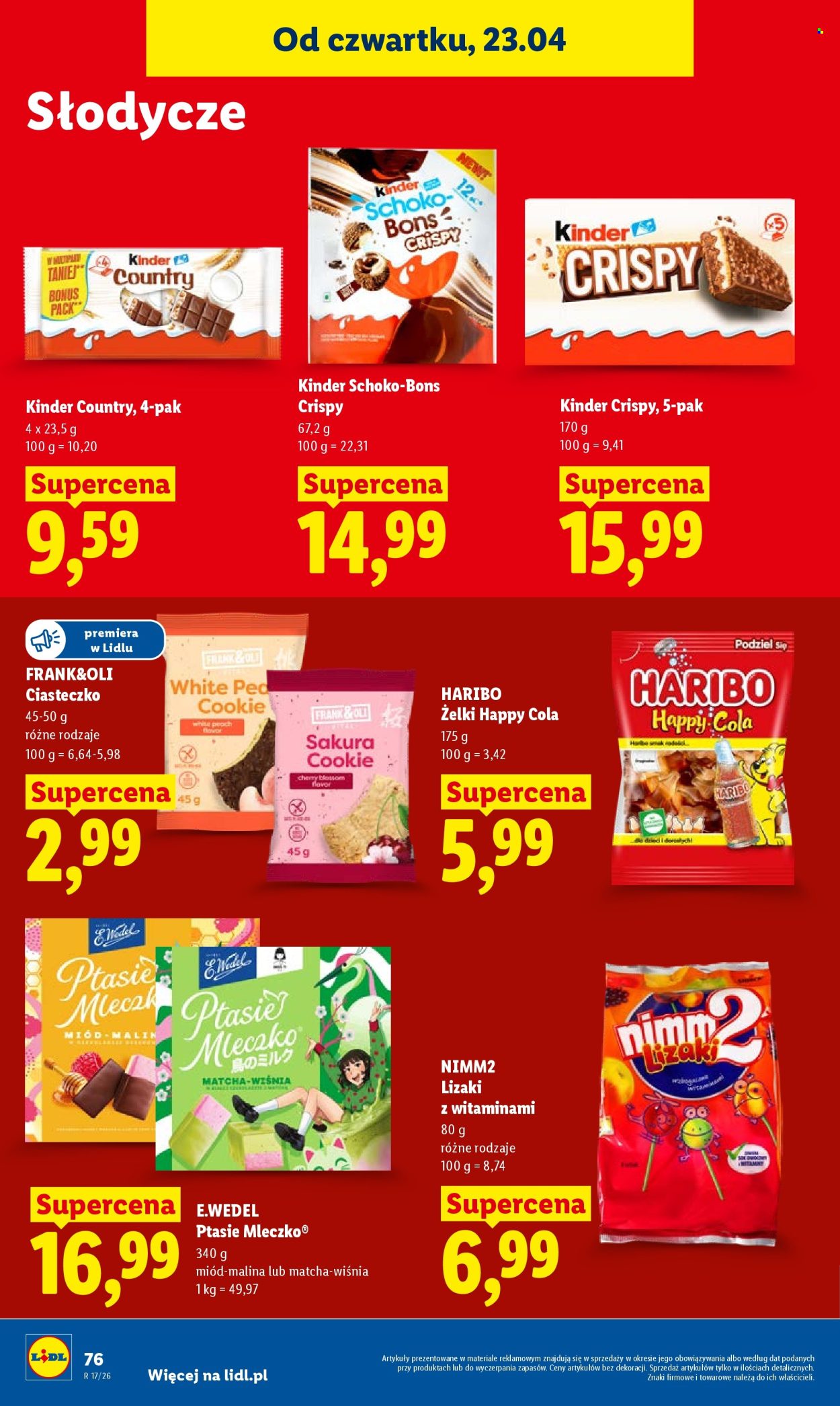 Gazetka Lidl - 23.04.2026 - 26.04.2026. Strona 76