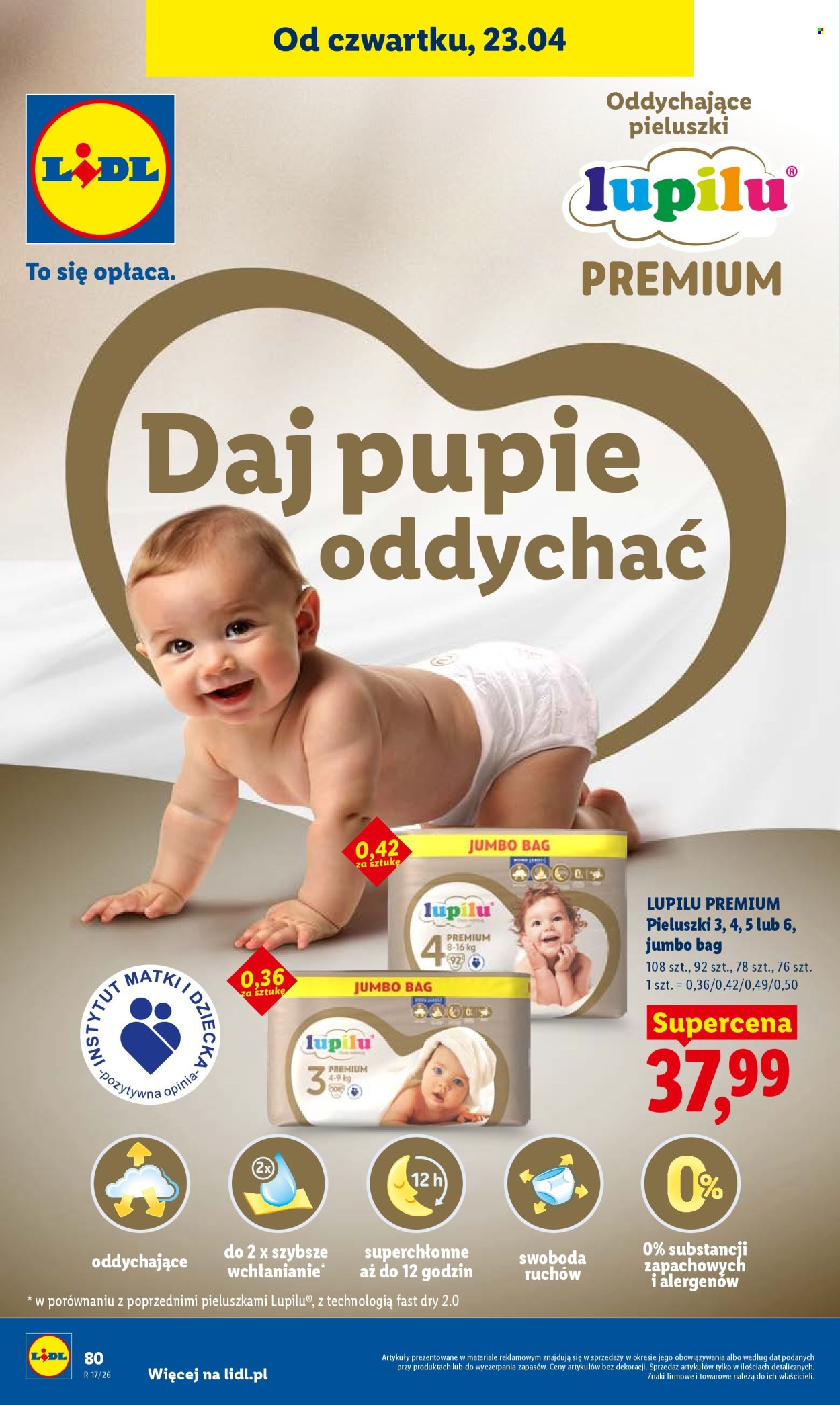 Gazetka Lidl - 23.04.2026 - 26.04.2026. Strona 80