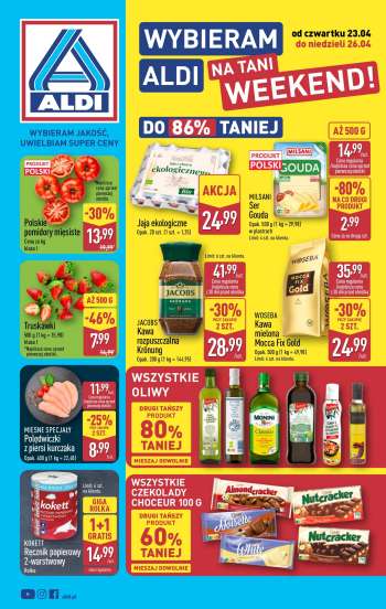 Gazetka ALDI - 23.04.2026 - 26.04.2026.