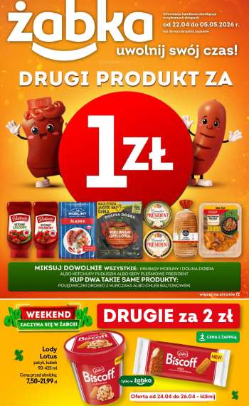 Gazetka Żabka - 22.04.2026 - 5.05.2026.