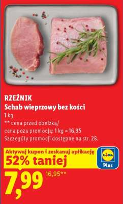 Schab wieprzowy bez kości