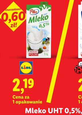 Mleko UHT 0,5%