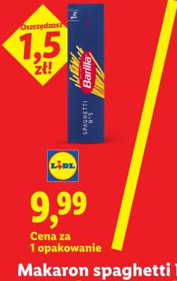 Makaron spaghetti Barilla