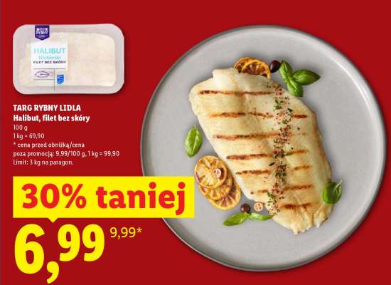 HALIBUT FILET BEZ SKÓRY