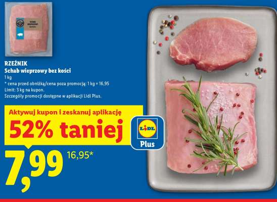 Schab wieprzowy bez kości