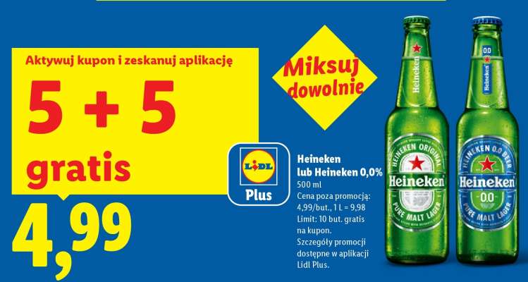 Heineken lub Heineken, 0.0%