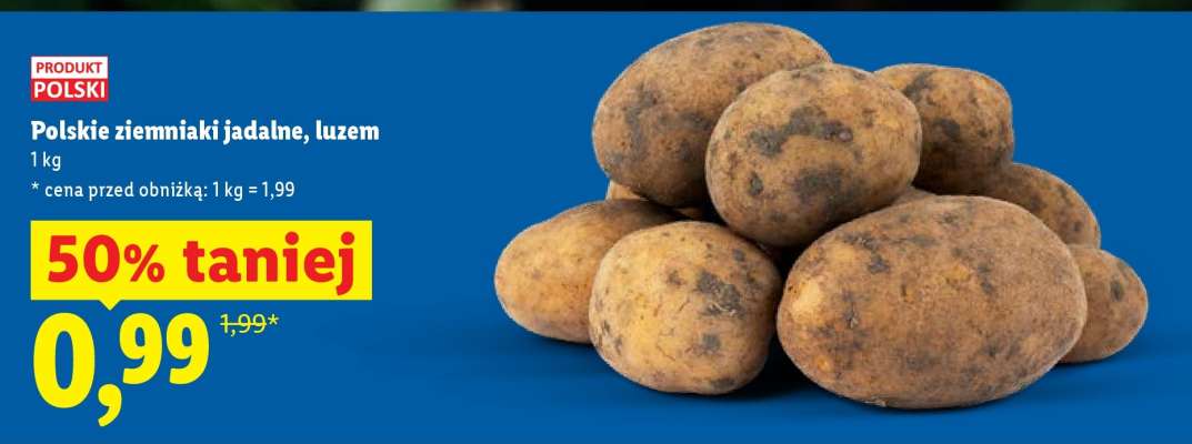 Polskie ziemniaki jadalne, luzem