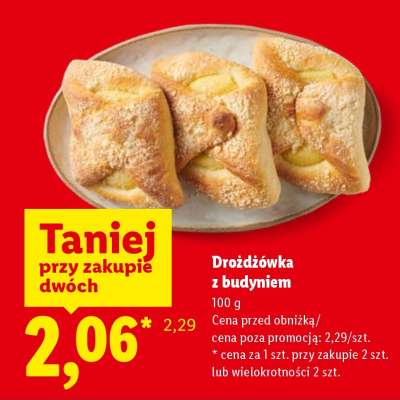 Drożdżówka z budyniem