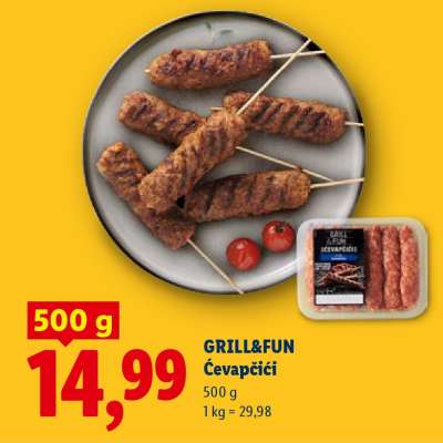 GRILL&FUN Ćevapčići