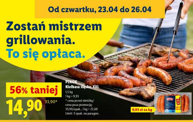 PIKOK Kiełbasa śląska, XXL