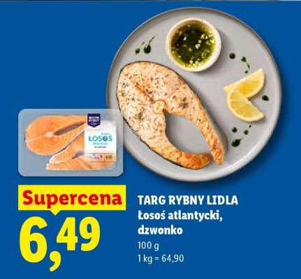 Targ Rybny Lidla Łosoś atlantycki, dzwonko