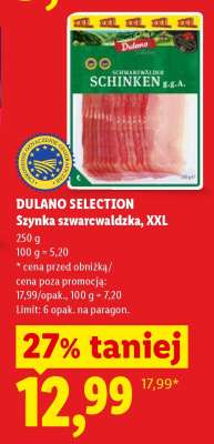 Dulano Selection Szynka szwarcwaldzka, XXL