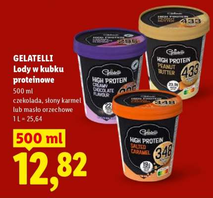 GELATELLI Lody w kubku proteinowe