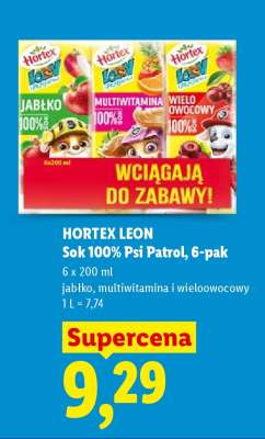 HORTEX LEON Sok 100% Psi Patrol, 6-pak