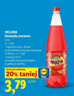 HELLENA Oranżada czerwona